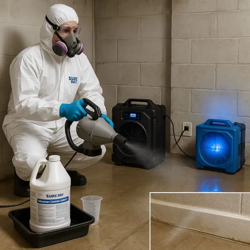 Sanitization and Odor Removal process in Dublin, OH