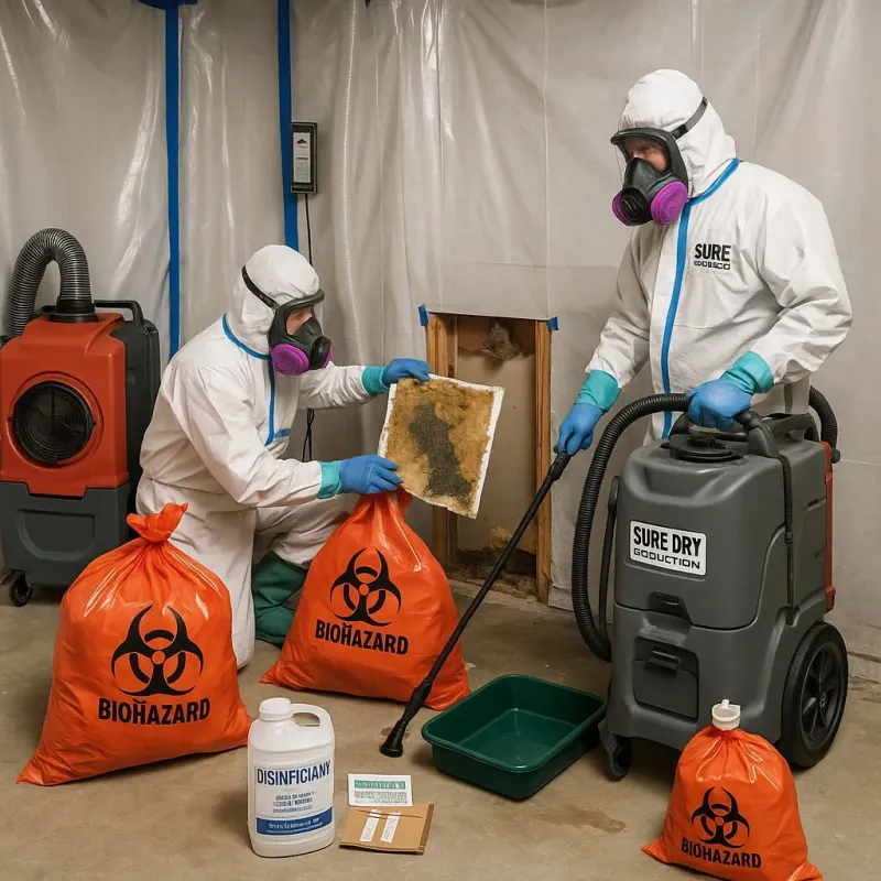 Contaminated Water Handling Protocols process in Dublin, OH