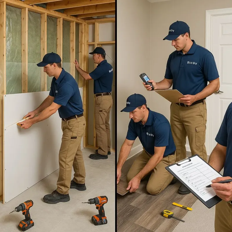 Repairs and Reconstruction process in Dublin, OH